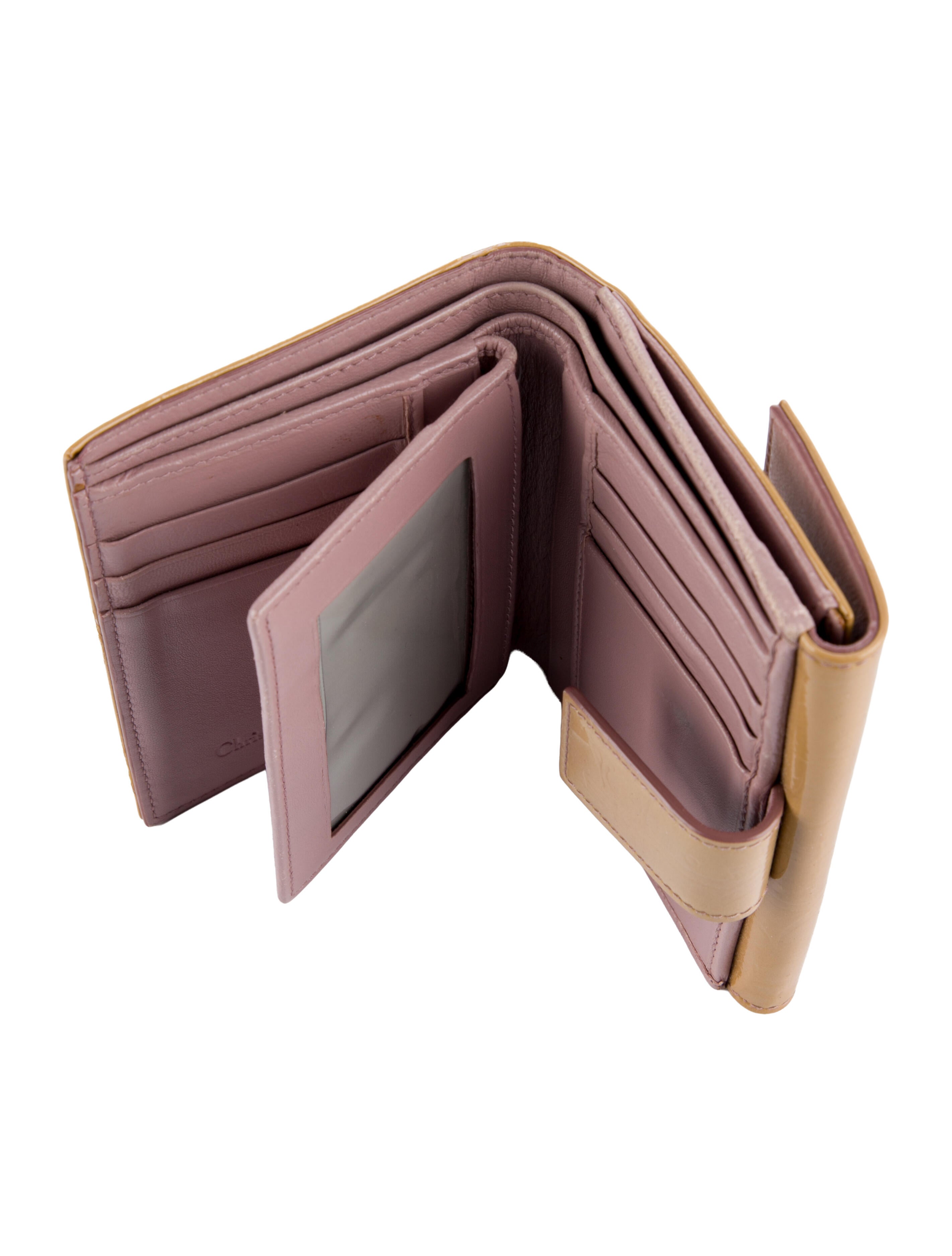 Christian Dior Vintage Diorissimo Pattern Compact Wallet